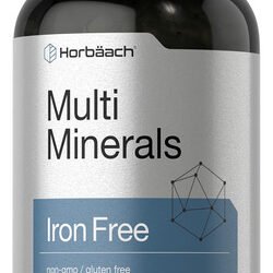 Suplemento Horbaach Multi Minerals 250 Cápsulas Sem Ferro