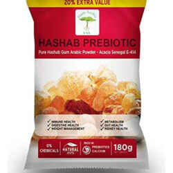 Hashab Prebiótico - E414 Acácia Senegal - Pó De Goma Arábica