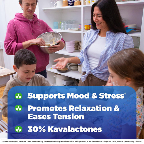 Natrol Mood & Stress Kava Kava 200mg, Suplemento Dietético P - Imagem 4