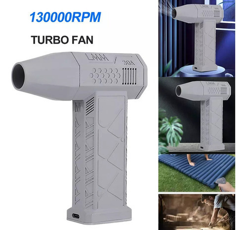 Ventilador Mini Turbo Jet De 130000 Rpm, Ventilador T - Imagem 3