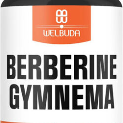 Welbuda 1000mg Suplemento De Berberina Com Folha Orgânica De