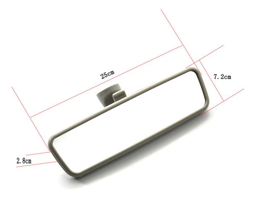 Substituição Do Espelho Retrovisor Interior Para Vw Golf Jet - Imagem 2