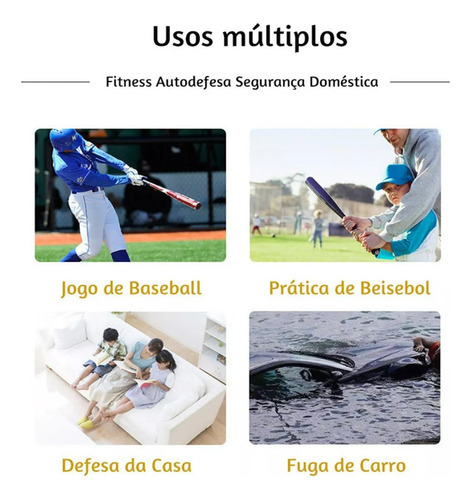 Novo Taco De Beisebol De Alumínio, Defesa Pessoal, 28 - Imagem 17