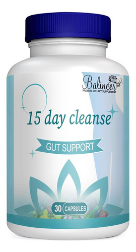 Cleanse De 15 Dias, Apoio Do Intestino E Do Cólon, Desintoxi