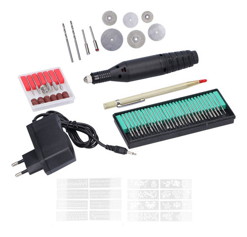 J Mini Escultura Caneta 70pcs Máquina De Gravura Elétrica - Imagem 3