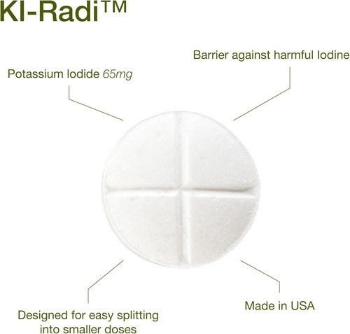 Earthnutri Ki-radi Comprimidos De Iodeto De Potássio 65 Mg - Imagem 3
