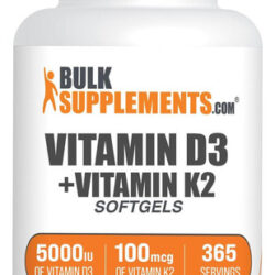 Cápsulas Gelatinosas De Vitamina D3 + K2 - Vitamina Diu E Vi