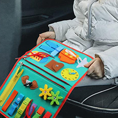 ! Prancha Montessori Ocupada Aprendendo Habilidades Motoras - Imagem 6