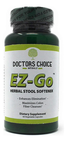 Doctors Choice, Cápsulas Naturalmente Ez-go, Frasco De 60 C