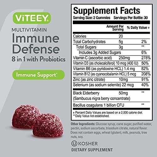 Vitamina B-12 / Viteey / 60 Gomitas - Imagem 4