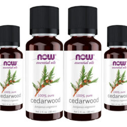 Óleo De Cedro 100% Puro Now Foods Cedarwood Oil 30ml 4un
