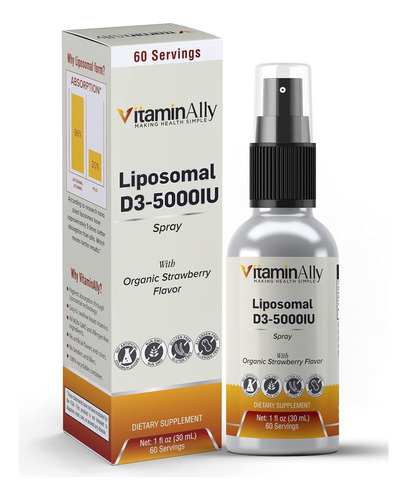 Spray Diu De Vitamina Líquida Lipossomal | Fornecimento Para
