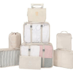 6n Bolsa De Armazenamento Mala Roupas Sapatos De Viagem Roup