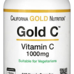 Vitamina C California Gold Nutrition 1000g 240 Cápsulas