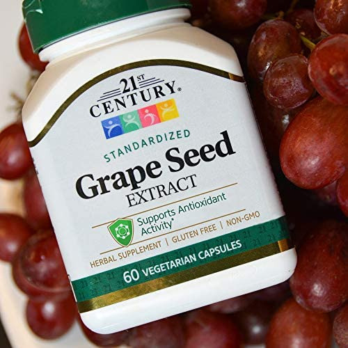 Cápsulas Vegetais De Extrato De Semente De Uva Do Século 21 - Imagem 4
