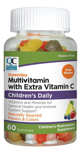 Multivitaminas De Goma Diárias De Qualidade Para Crianças Co