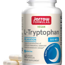 Jarrow Formulas L-triptofano, 500 Mg De Suplemento Dietético