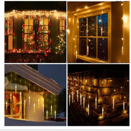 Lâmpada De Cortina Decorativa De Natal 3.5m — foto 9 Lâmpada De Cortina Decorativa De Natal 3.5m — foto 9