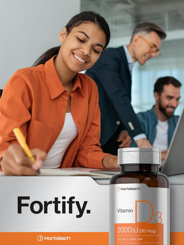 Cápsulas Gelatinosas Diu De Vitamina Horbäach (50mcg) | 150 - Imagem 7