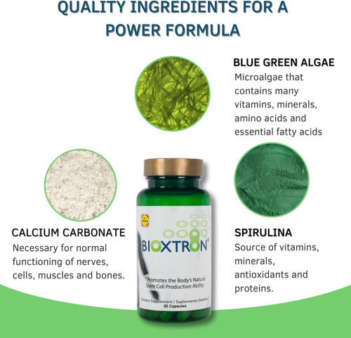 Suplemento De Células-tronco Bioxtron Natural Afa - Suporte - Imagem 3