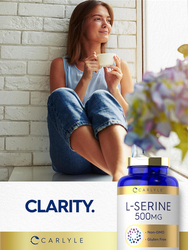 Carlyle L Serina Cápsulas 500 Mg | Contagem 120 | Suplemento - Imagem 6