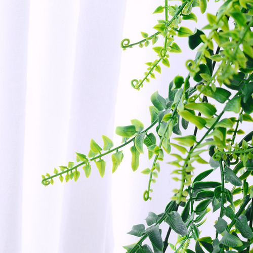 2 Peças Vinhas Suspensas Artificiais Samambaias Plantas Fake - Imagem 5