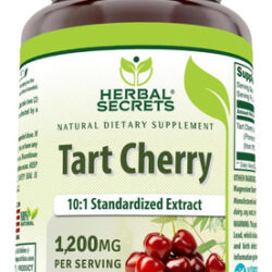 Segredos De Ervas Tart Cherry 10: 1 Suplemento De Extrato Pa