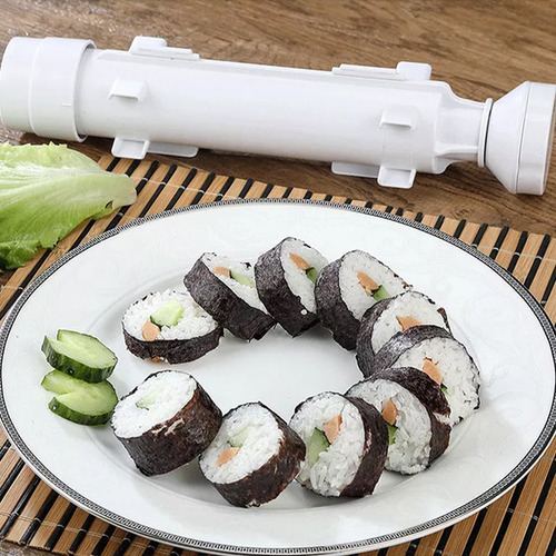 Kit 14 Esteiras Preparo De Comida Japonesa Sushi Bambu - Imagem 2