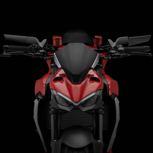 Par De Espelhos Retrovisores De Asa De Vento Para Motociclet - Imagem 8