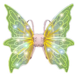 Asa Infantil Movimento Luzes Led Fada Borboleta Anjo