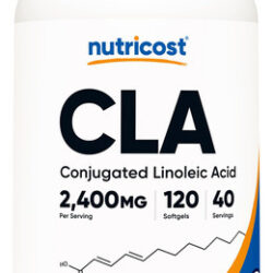 Suplemento Nutricost Cla (ácido Linoléico Conjugado) 2.400 M