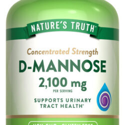 Suplemento Cápsulas De D-manose Nature"s Truth 2100 Mg 90 Co