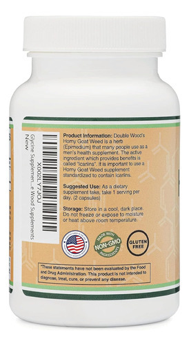 Horny Goat Weed Para Homens E Mulheres - Sem Enchimentos (fo - Imagem 3