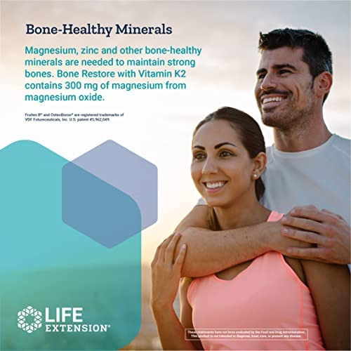 Restauração Óssea Life Extension Com Vitamina K2 - Para Saú - Imagem 7