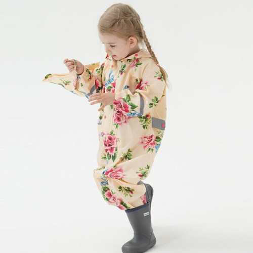 Capa De Chuva Infantil Capa Impermeável Poncho Fato De Chuva - Imagem 68