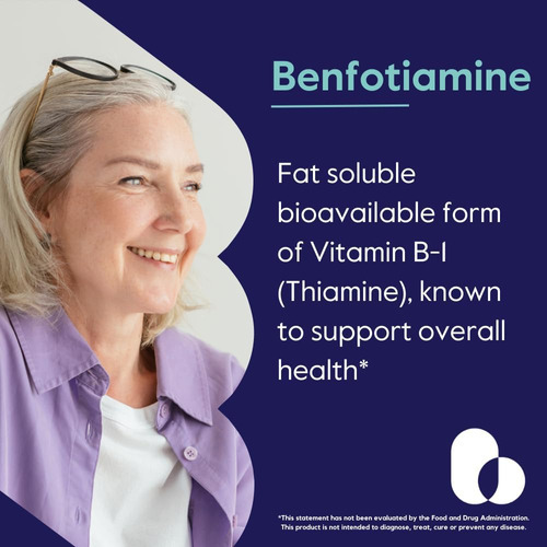 Bestvite Benfotiamina 300mg (60 Cápsulas Vegetarianas) Sem E - Imagem 4