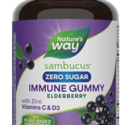 Gomas Imunes Sambucus Zero Sugar Da Natures Way, Suporte I