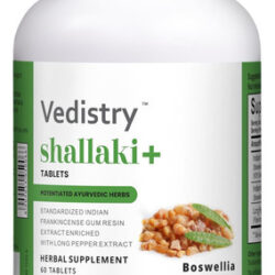 Vedistry Shallaki + Comprimidos 700 Mg Com Resina De Goma De