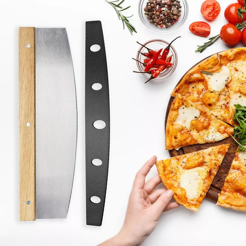 Pizza Rocker Grande Cortador De Pizza Profissional Com Alça - Imagem 14