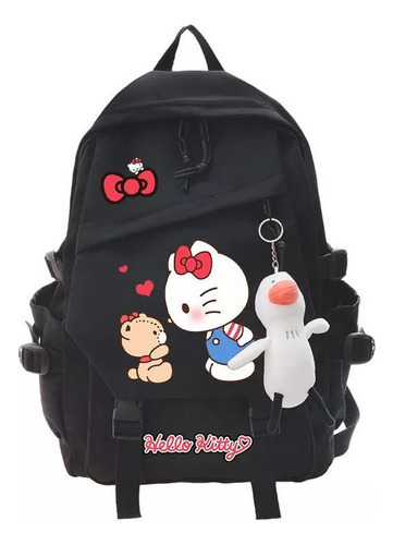 Mochila Feminina Hello Kitty, Para Meninas, Secundária, Japã - Imagem 5