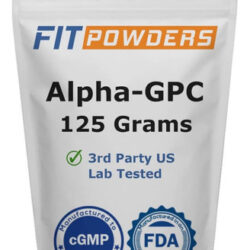 Pó Fitpowders Alpha-gpc 125 Gramas De Colina, Não Ogm, Vega