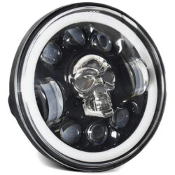 Padrão De Ângulo De Sinal Ocular Da Luz Do Farol De Motocicl