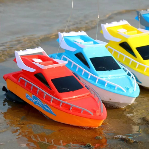 Barco De Controle Remoto Rc Boat 20km/h Impermeável - Imagem 6