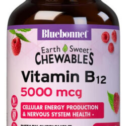 Vitamina B-12 Marca Bluebonnet, 5000 Mcg, 60 Comprimidos