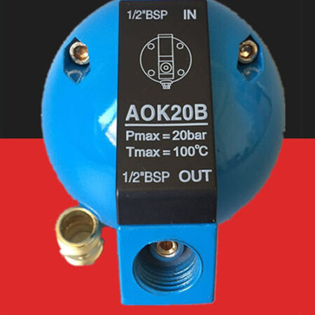 Filtro De Drenagem Automático Aok20b, Compressor De Ar, Dren - Imagem 4