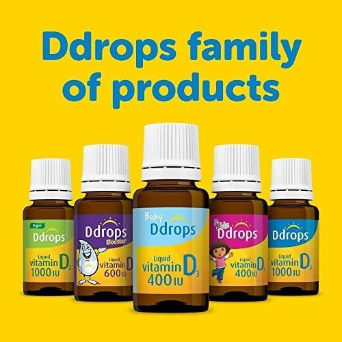 Ddrops Organic Baby 400 Iu 90 Gotas - Líquido Diário De Vita - Imagem 9