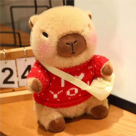 Novo Pelúcia Capivara Com 7 Peças De Roupas E Acessórios, — foto 4 Novo Pelúcia Capivara Com 7 Peças De Roupas E Acessórios, — foto 4