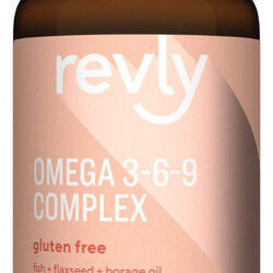 Marca - Complexo Revly Omega 3-6-9 De Peixe, Linhaça E Óleo