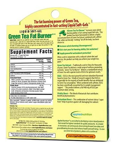 Nutrition Chá Verde Queimador De Gordura - 30 Líquidos Soft- - Imagem 2