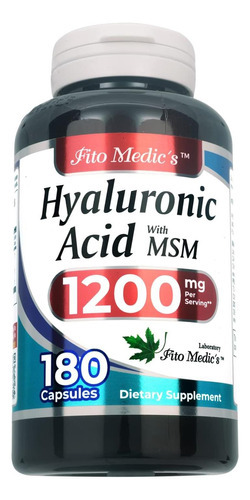 Fito Medics Lab - Cápsulas De Ácido Hialurônico - Com Msm- 1